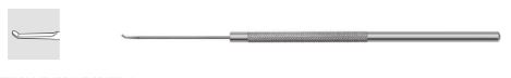 Membrane Spatula 1.5 mm Angled 20 Gauge / 0.9 mm