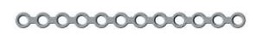 [MLS-26-12M] Adaption Plate 12 Holes,Thickness 1.0 mm, Silver