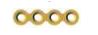 [FST-20-04M] Straight Plate 4 holes, Thickness 0.7,Gold