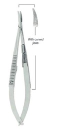 [RDK-307-14] Castroviejo  Needle Holders With curved jaws  14cm