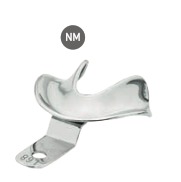 [RDJ-408-68] Solid S.S. Impression Trays with Rim (Total Denture) NM, L68