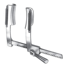 [RS-192-02] Cooley Rib Spreaders (For Adults With Suture Separate), Alu, (A=35mm, B=100mm, C=180mm)