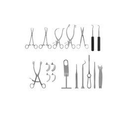 [RAS-147-47] Tonsillectomy And Adenoidectomy Set Contains 29 PCS