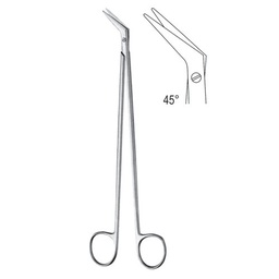 [RE-252-23] Debakey Vascular Scissors, 45 Degree, 23cm